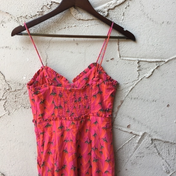 FARM RIO Red Pepper Jumpsuit Size XS - Picture 13 of 13